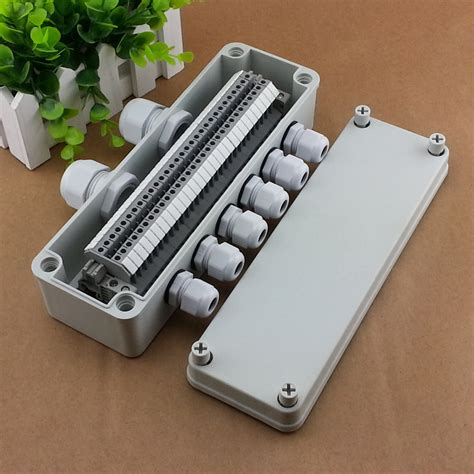 cable junction box with terminal blocks|3 terminal electrical junction box.